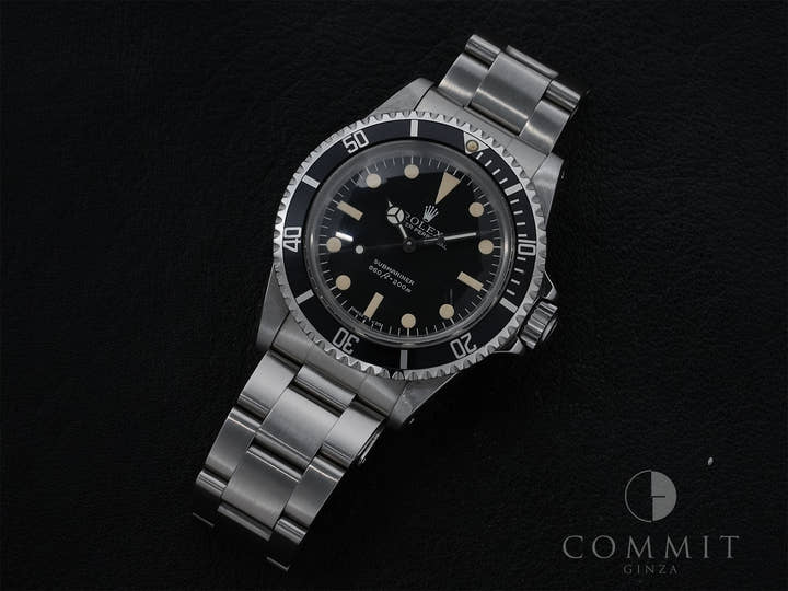 ロレックス サブマリーナー Ref.5513 ステンレススチール ブラック文字盤 中古 msbyrf8v