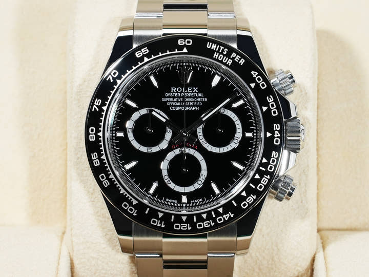 ロレックス デイトナ Ref.126500LN ステンレススチール ブラック文字盤 未使用 izba2ioh