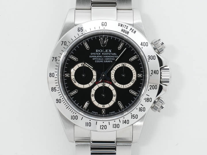 ロレックス デイトナ エルプリメロ Ref.16520 ステンレススチール ブラック文字盤 中古 73iw8tzz