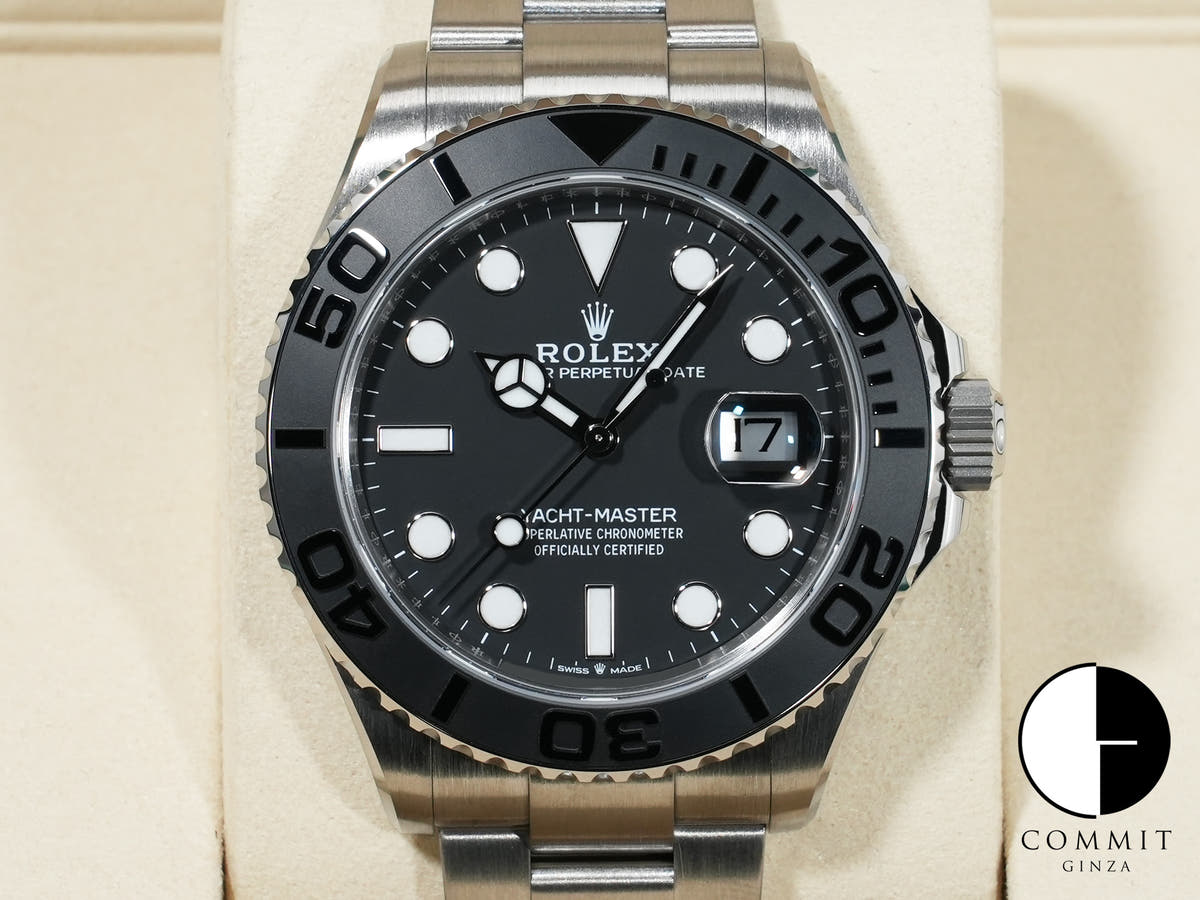 ロレックス ヨットマスター42 Ref.226627 RLXチタン ブラック文字盤 未使用 pfzxava9