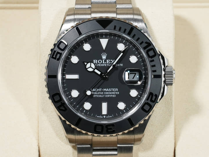 ロレックス ヨットマスター42 Ref.226627 RLXチタン ブラック文字盤 未使用 pfzxava9