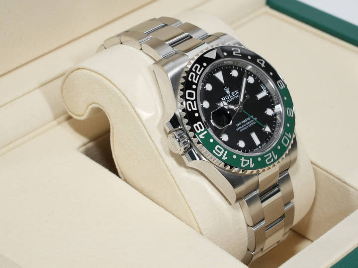 ロレックス GMTマスターII Ref.126720VTNR ステンレススチール ブラック文字盤 オイスターブレスレット 未使用 qvxm67by