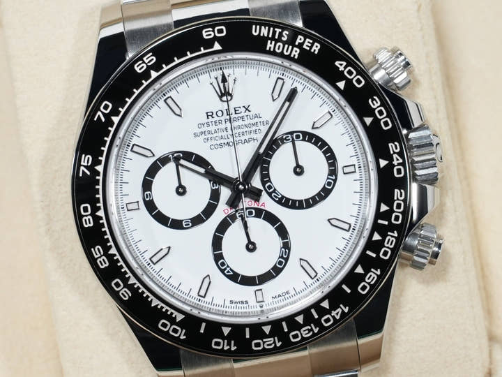 ロレックス デイトナ Ref.126500LN ステンレススチール ホワイト文字盤 未使用 eh75eqvt