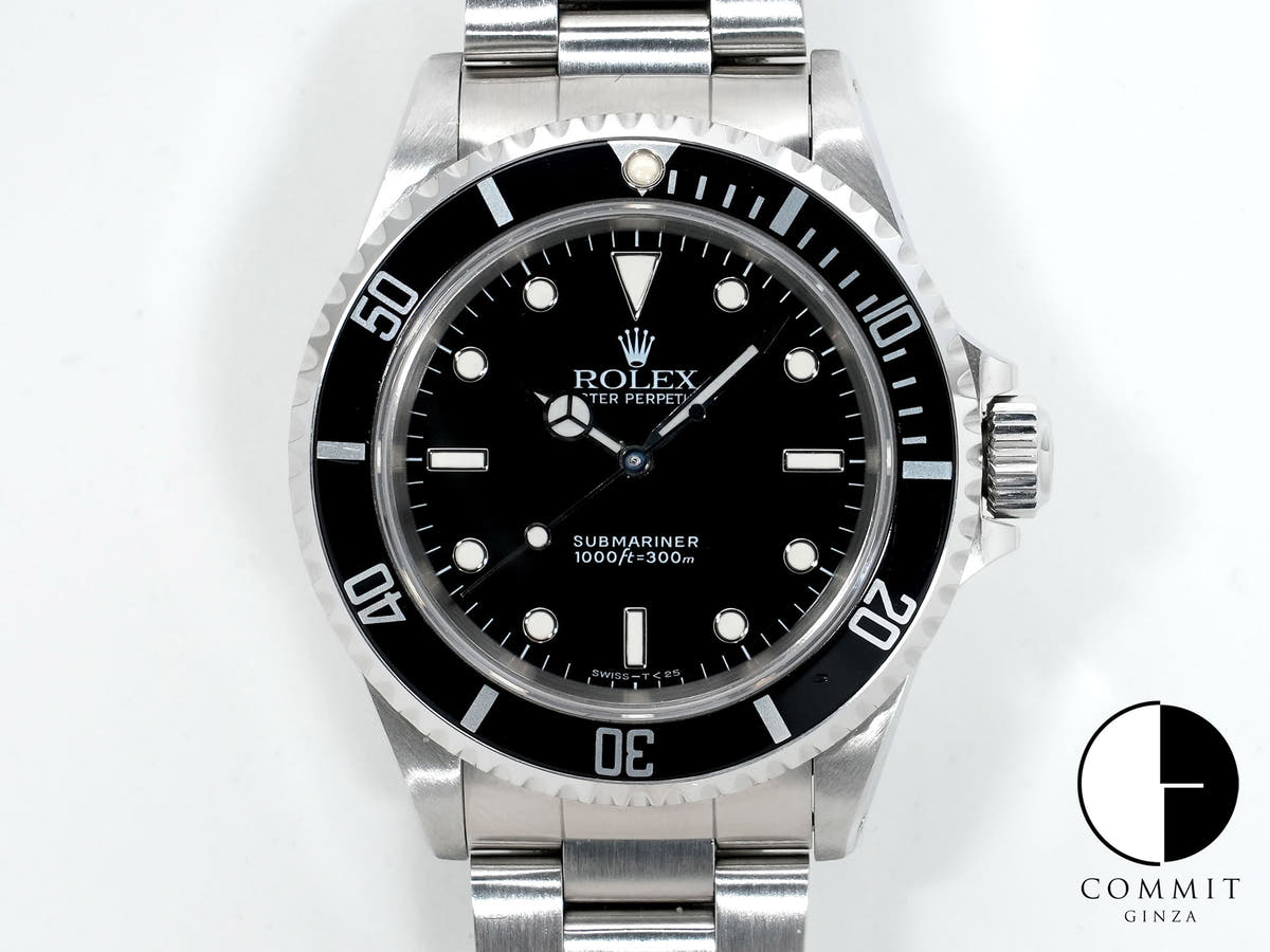 ロレックス サブマリーナー ノンデイト Ref.14060 ステンレススチール ブラック文字盤 中古 qgm6n2s5