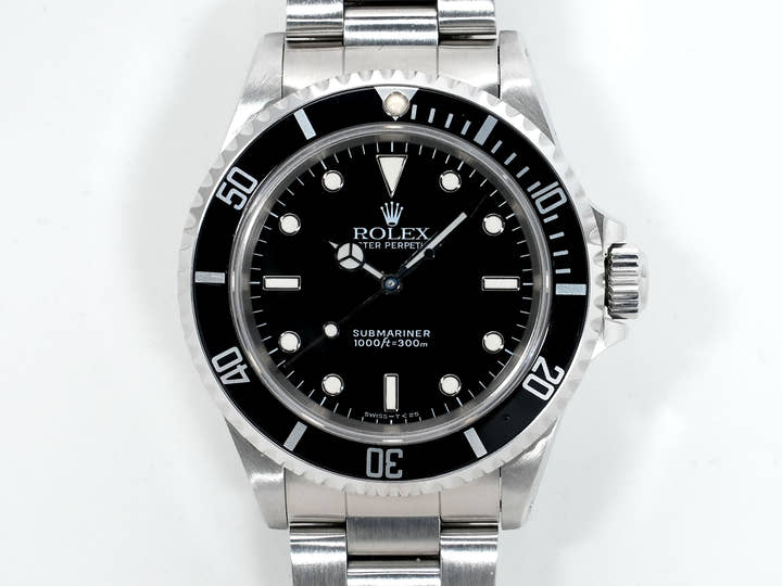 ロレックス サブマリーナー ノンデイト Ref.14060 ステンレススチール ブラック文字盤 中古 qgm6n2s5