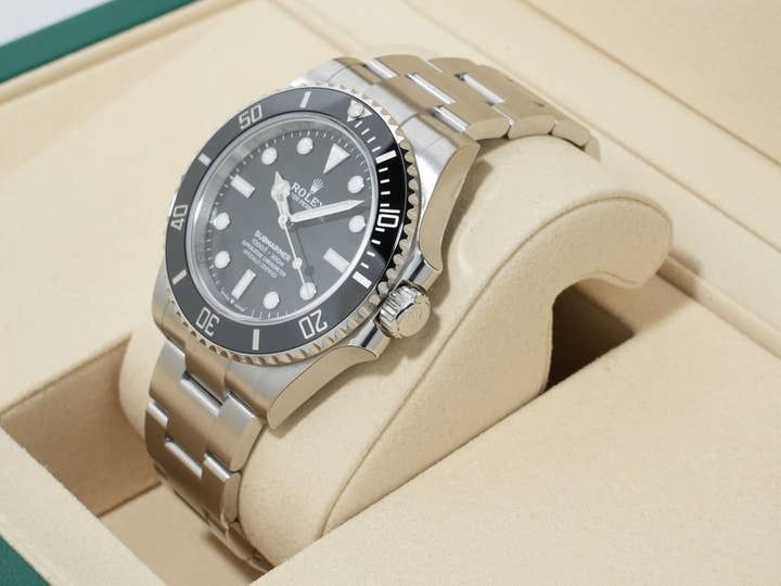 ロレックス サブマリーナー ノンデイト Ref.124060 ステンレススチール ブラック文字盤 未使用 s8tqvsvp