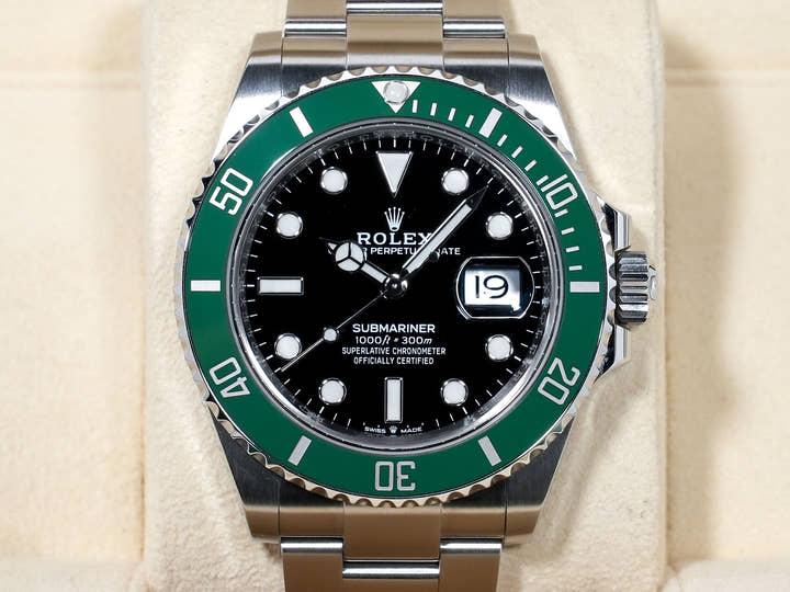 ロレックス サブマリーナー デイト Ref.126610LV ステンレススチール ブラック文字盤 中古 bwxjj3jq