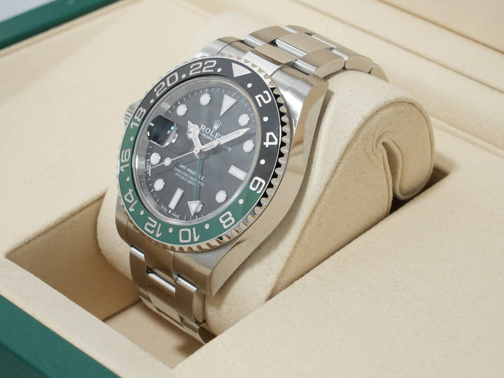 ロレックス GMTマスターII Ref.126720VTNR ステンレススチール ブラック文字盤 オイスターブレスレット 未使用 fexc9yhu