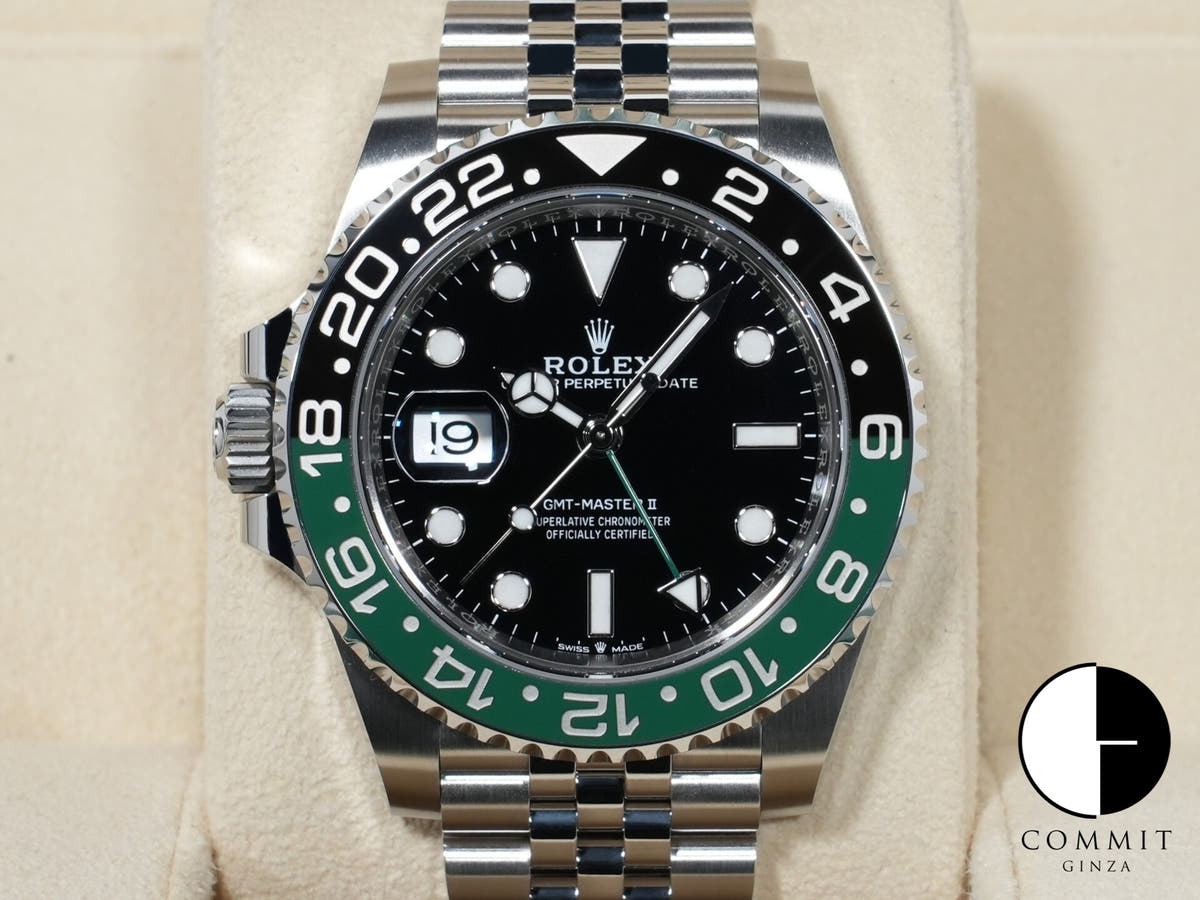 ロレックス GMTマスターII Ref.126720VTNR ステンレススチール ブラック文字盤 ジュビリーブレスレット 未使用 ypbf4jen