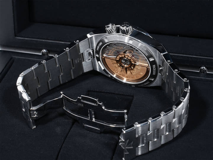 Vacheron Constantin Overseas Dual Time Ref. 7900V/110A-B334 Stainless Steel Blue Dial Pre-owned p6apwm48