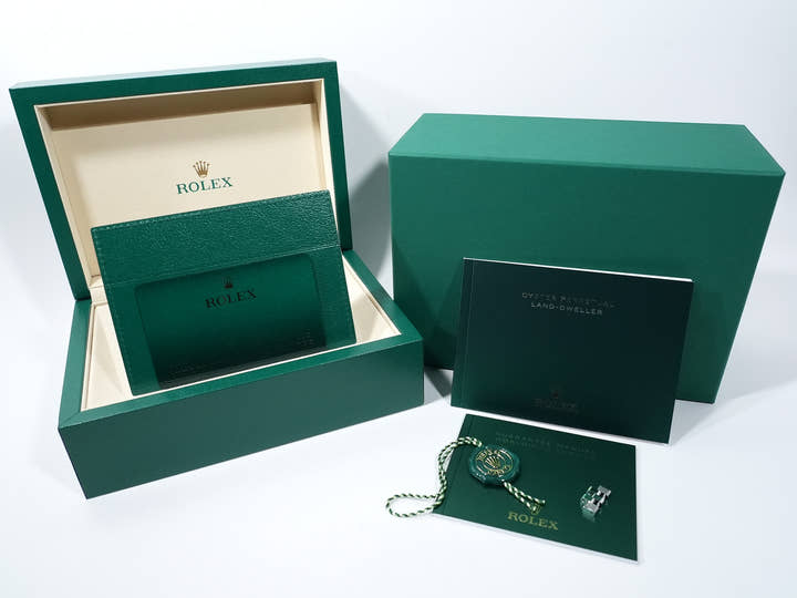 ロレックス ランドドゥエラー Ref.127234 ステンレススチール/ホワイトゴールド ホワイト文字盤 ジュビリーブレスレット 美中古 6se5k2s9