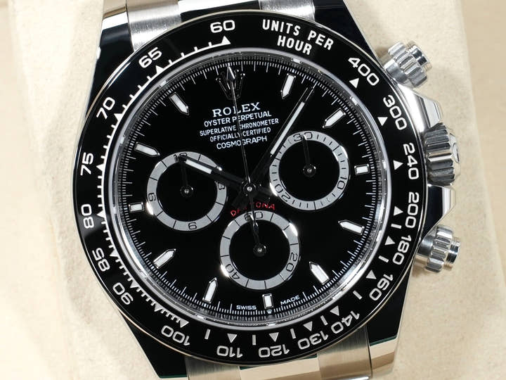 ロレックス デイトナ Ref.126500LN ステンレススチール ブラック文字盤 未使用 c965gdr3