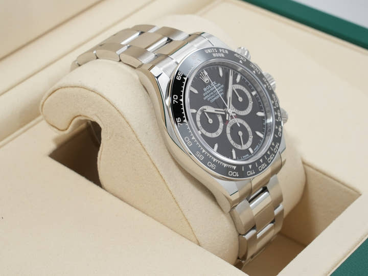 ロレックス デイトナ Ref.126500LN ステンレススチール ブラック文字盤 未使用 c965gdr3