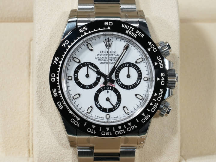 ロレックス デイトナ Ref.116500LN ステンレススチール ホワイト文字盤 未使用 2aa6dq8d