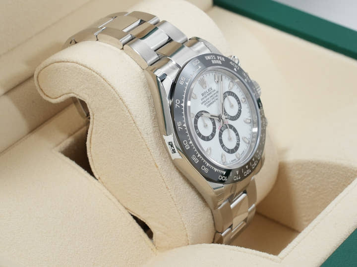 ロレックス デイトナ Ref.116500LN ステンレススチール ホワイト文字盤 未使用 2aa6dq8d