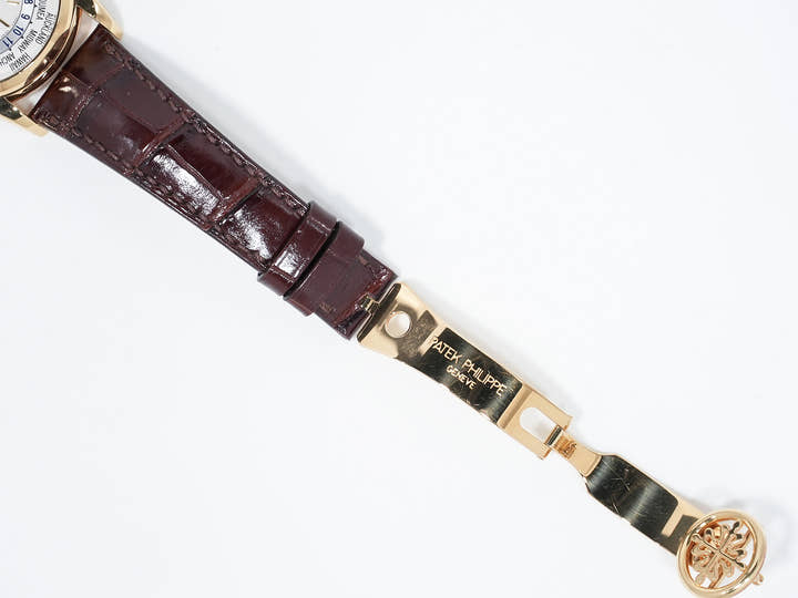 パテックフィリップ コンプリケーション ワールドタイム Ref.5110J-001 イエローゴールド シルバー文字盤 中古 p4hmsgo5