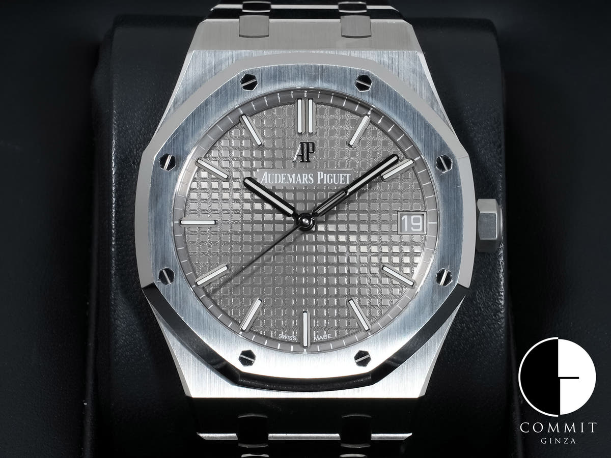 オーデマピゲ ロイヤルオーク Ref.15500ST.OO.1220ST.02 ステンレススチール スレートグレー文字盤 中古 8ejekocf