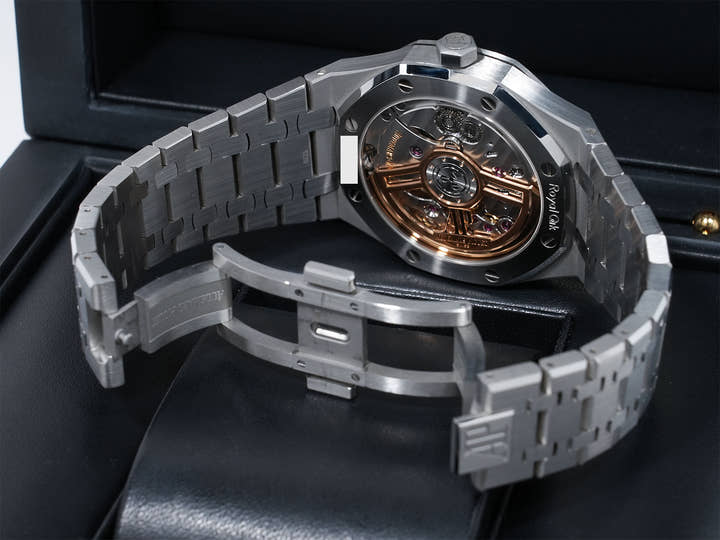 オーデマピゲ ロイヤルオーク Ref.15500ST.OO.1220ST.02 ステンレススチール スレートグレー文字盤 中古 8ejekocf