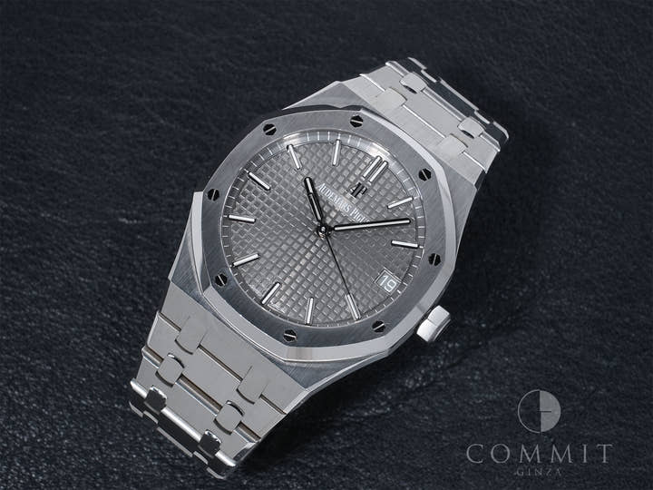 オーデマピゲ ロイヤルオーク Ref.15500ST.OO.1220ST.02 ステンレススチール スレートグレー文字盤 中古 8ejekocf