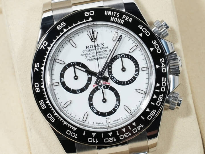 ロレックス デイトナ Ref.126500LN ステンレススチール ホワイト文字盤 未使用 u9ky75q4