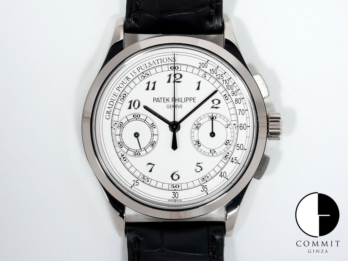 パテックフィリップ クロノグラフ Ref.5170G-001 ホワイトゴールド シルバー文字盤 中古 28hi94wp