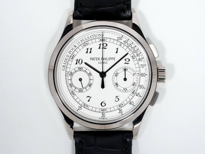 パテックフィリップ クロノグラフ Ref.5170G-001 ホワイトゴールド シルバー文字盤 中古 28hi94wp