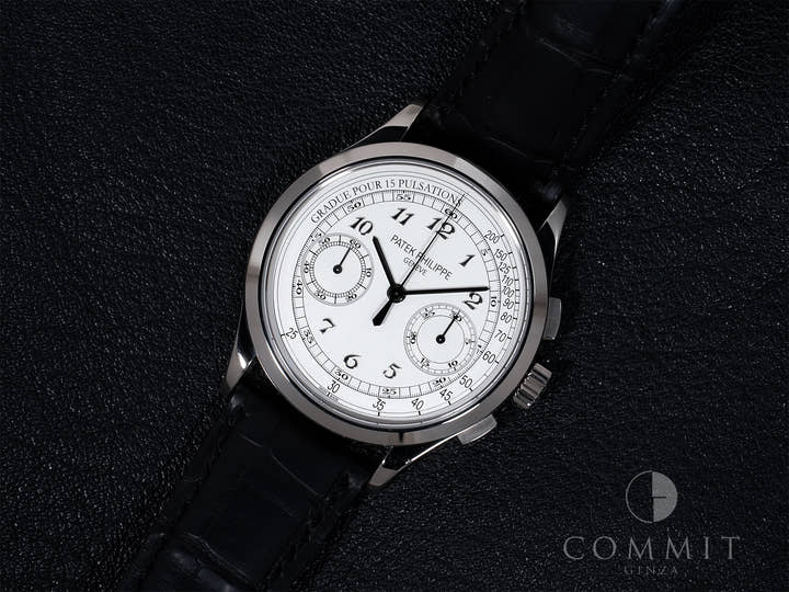 パテックフィリップ クロノグラフ Ref.5170G-001 ホワイトゴールド シルバー文字盤 中古 28hi94wp