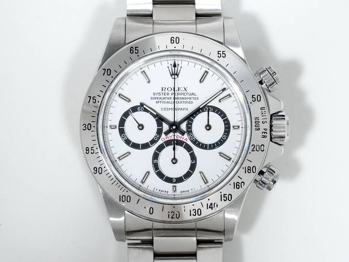 ロレックス デイトナ エルプリメロ Ref.16520 ステンレススチール ホワイト文字盤 中古 3fhzrwiq