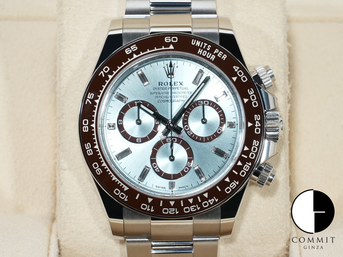 ロレックス デイトナ Ref.126506A プラチナ アイスブルーx11Pダイヤ文字盤 未使用 rjko5n2c