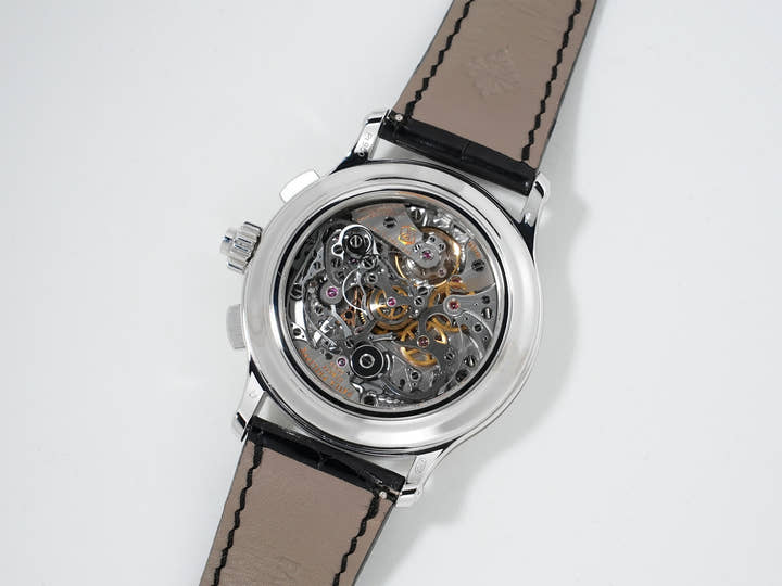 パテックフィリップ スプリットセコンド クロノグラフ Ref.5370P-001 プラチナ ブラック エナメル文字盤 美中古 qvuzay3j