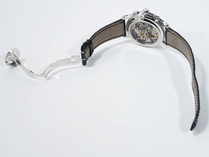 パテックフィリップ スプリットセコンド クロノグラフ Ref.5370P-001 プラチナ ブラック エナメル文字盤 美中古 qvuzay3j