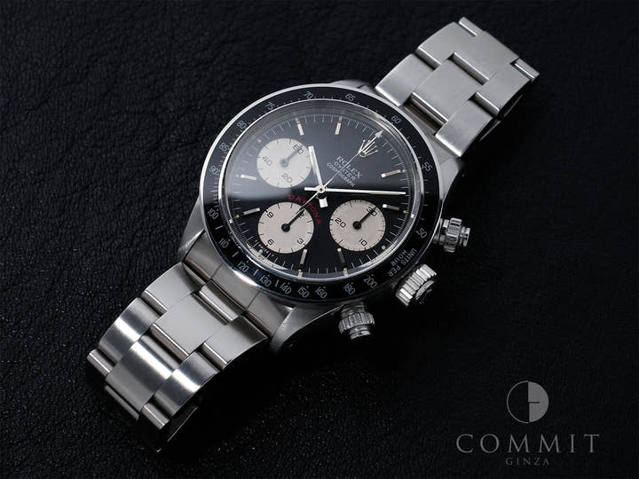 ロレックス デイトナ Ref.6265 ステンレススチール ブラック文字盤 中古 5sqvxi33