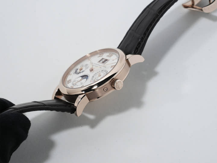 A.ランゲ&ゾーネ ランゲマティック パーペチュアル Ref.310.050E ハニーゴールド シルバー文字盤 中古 dp4ah28e