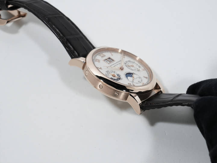 A.ランゲ&ゾーネ ランゲマティック パーペチュアル Ref.310.050E ハニーゴールド シルバー文字盤 中古 dp4ah28e