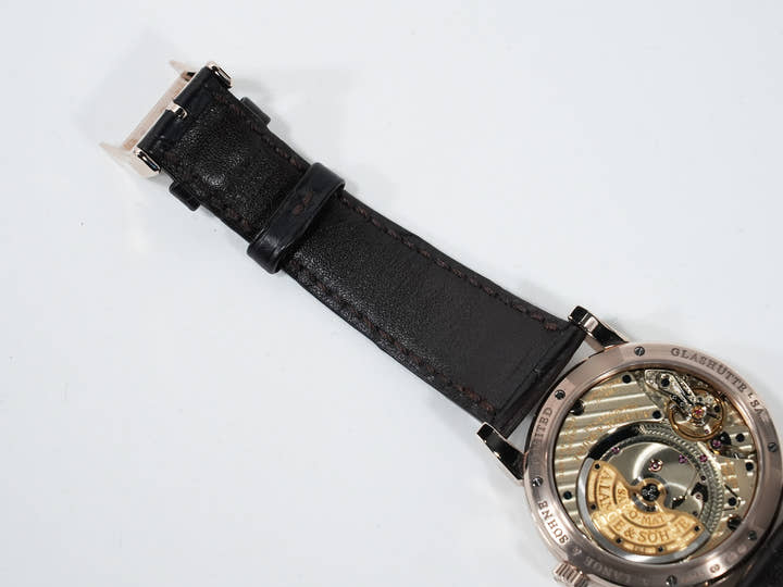 A.ランゲ&ゾーネ ランゲマティック パーペチュアル Ref.310.050E ハニーゴールド シルバー文字盤 中古 dp4ah28e