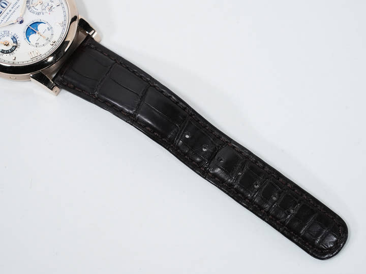 A.ランゲ&ゾーネ ランゲマティック パーペチュアル Ref.310.050E ハニーゴールド シルバー文字盤 中古 dp4ah28e