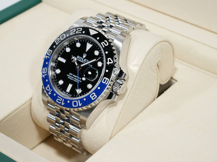 ロレックス GMTマスターII Ref.126710BLNR ステンレススチール ブラック文字盤 ジュビリーブレスレット 未使用 8cjpn7oh