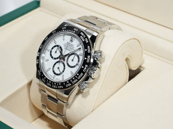 ロレックス デイトナ Ref.126500LN ステンレススチール ホワイト文字盤 未使用 ffspj27d