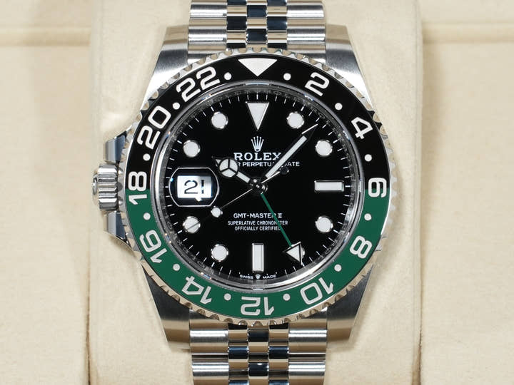 ロレックス GMTマスターII Ref.126720VTNR ステンレススチール ブラック文字盤 ジュビリーブレスレット 未使用 kedgwqij