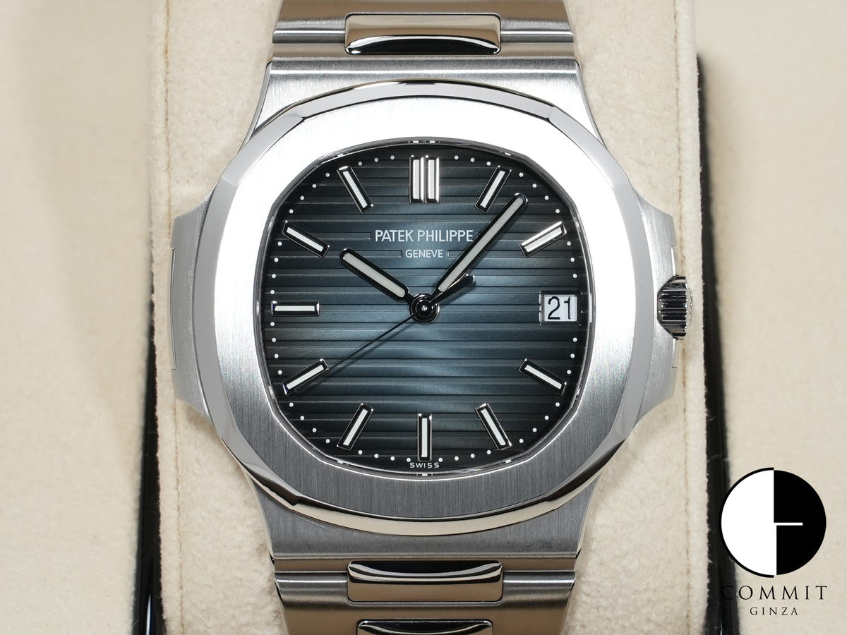 パテックフィリップ ノーチラス Ref.5711/1A-010 ステンレススチール ブルー文字盤 美品 pjpkjtpa