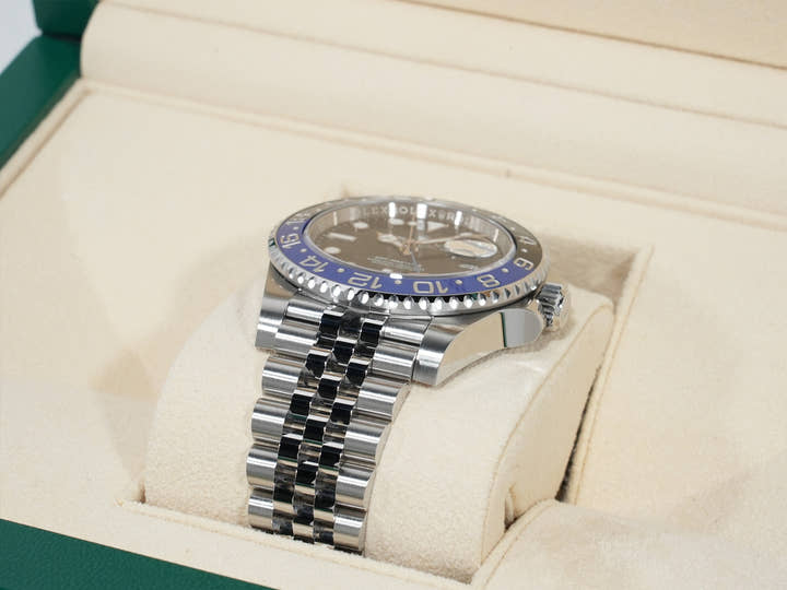 ロレックス GMTマスターII Ref.126710BLNR ステンレススチール ブラック文字盤 ジュビリーブレスレット 中古 mehci62q