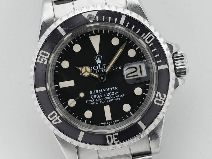 ロレックス サブマリーナー デイト Ref.1680 ステンレススチール ブラック文字盤 中古 n5qgions