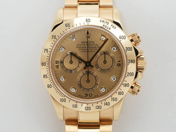 ロレックス デイトナ Ref.116528G イエローゴールド シャンパン文字盤 中古 j4gsmecw