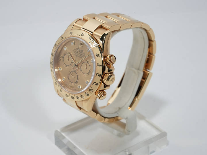 ロレックス デイトナ Ref.116528G イエローゴールド シャンパン文字盤 中古 j4gsmecw