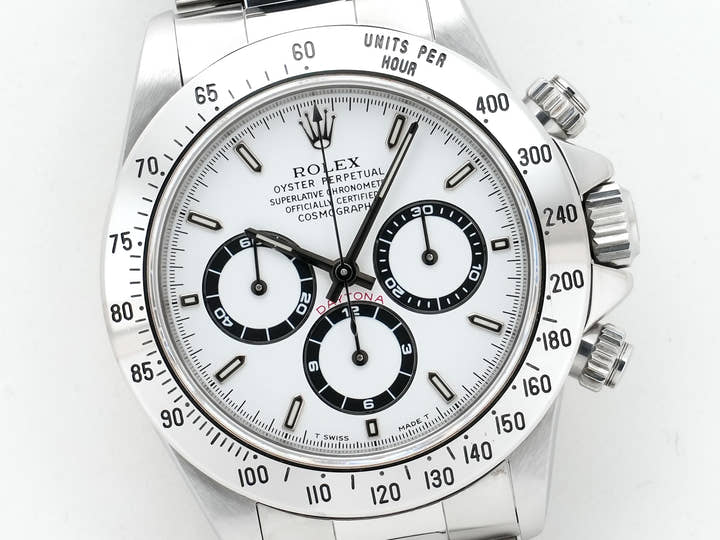 ロレックス デイトナ エルプリメロ Ref.16520 ステンレススチール ホワイト文字盤 中古 frwdas72