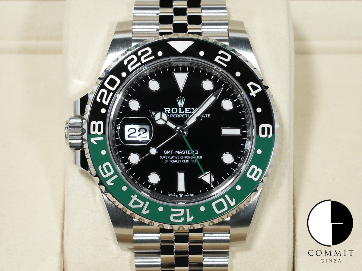 ロレックス GMTマスターII Ref.126720VTNR ステンレススチール ブラック文字盤 ジュビリーブレスレット 未使用 2un3zhb3