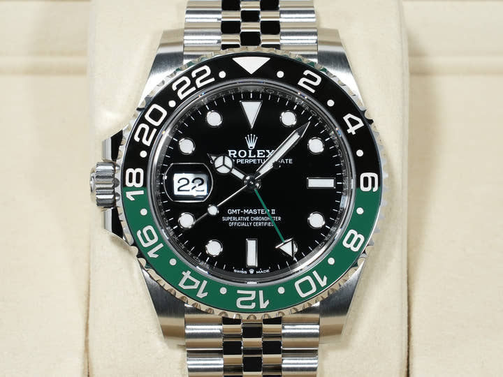 ロレックス GMTマスターII Ref.126720VTNR ステンレススチール ブラック文字盤 ジュビリーブレスレット 未使用 2un3zhb3