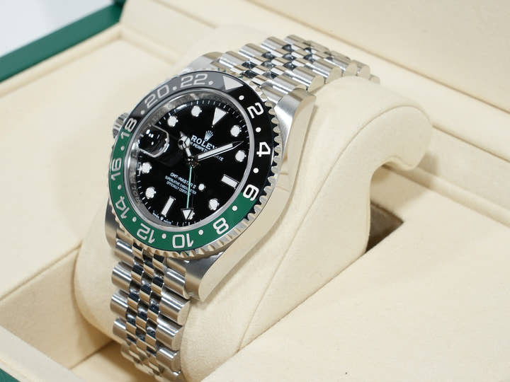 ロレックス GMTマスターII Ref.126720VTNR ステンレススチール ブラック文字盤 ジュビリーブレスレット 未使用 2un3zhb3