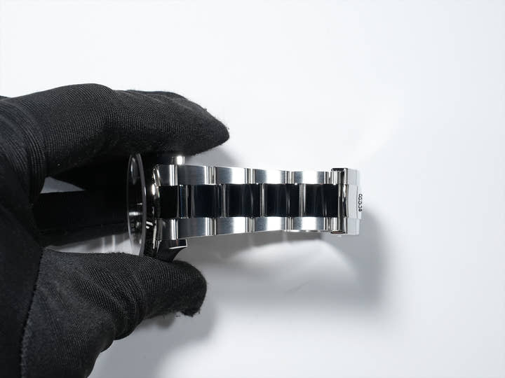 ロレックス デイトジャスト36 Ref.126234 ステンレススチール/ホワイトゴールド ブラック文字盤 オイスターブレスレット 極美品 oa8b8jg6