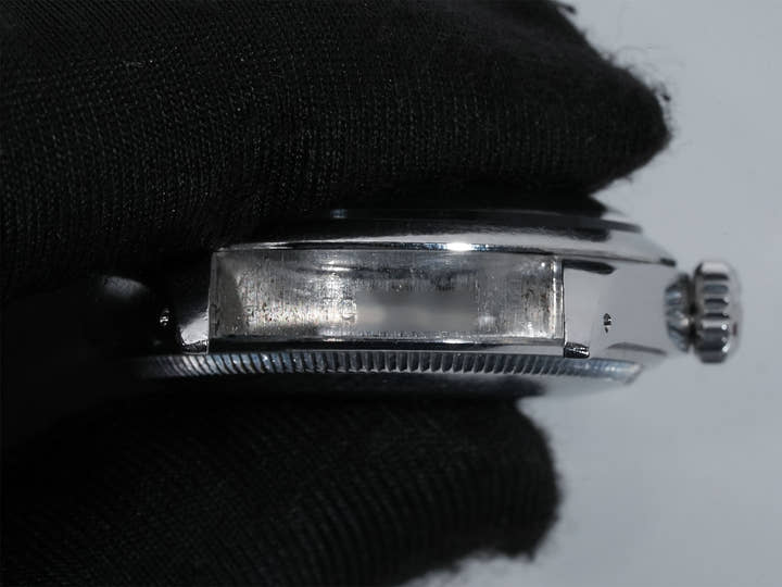 ロレックス オイスターパーペチュアル デイト Ref.1500 ステンレススチール トロピカルミラー文字盤 中古 xtpg9ca9